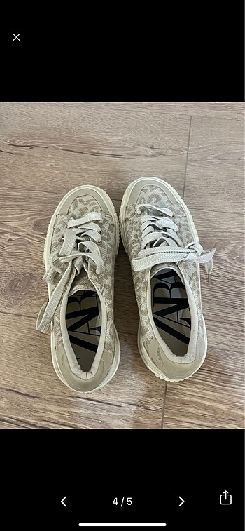 37 Beden camel Renk Zara ayakkabı