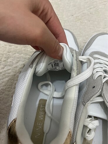 40 Beden beyaz Renk Nine west kadın ayakkabısı
