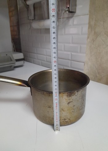 Çelik parlak Sos Tenceresi - Görsel 8