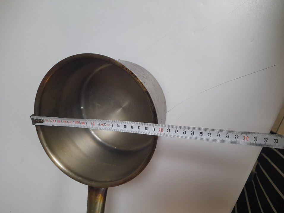 Çelik parlak Sos Tenceresi - Görsel 3