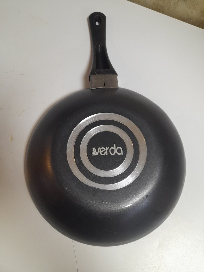 Gri Granit Görünümlü wok Tava - Görsel 2