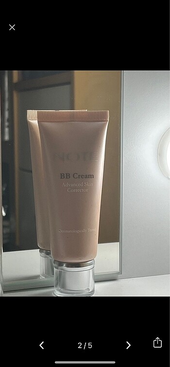 Note bb krem