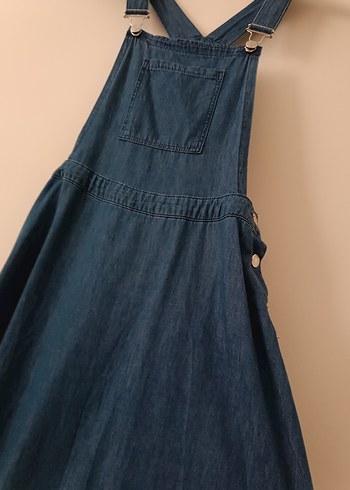 38 Beden Kadın Denim Askılı Jile