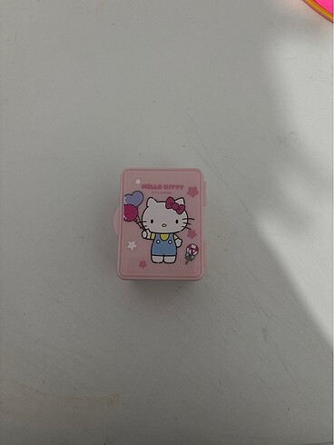 Pembe Hello kitty sticker kutusu