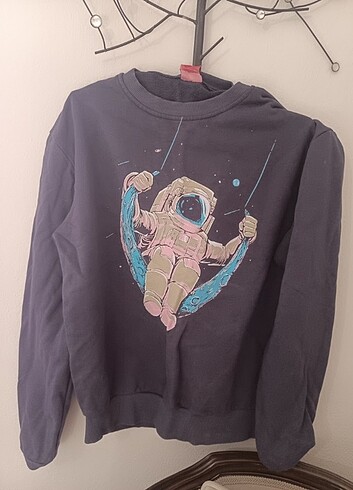 Köstebek kapüşonsuz sweatshirt