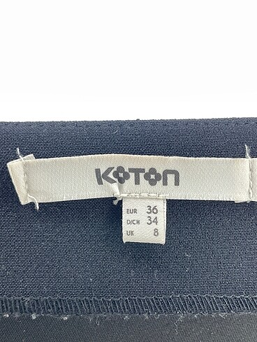 36 Beden siyah Renk Koton Mini Etek %70 İndirimli.