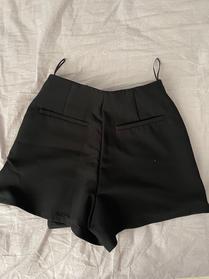 Siyah Drapeli Mini Etek - Görsel 2