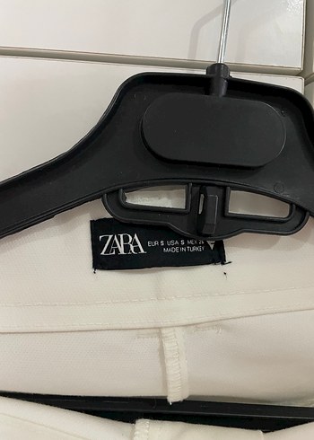 Beyaz Midi Kadın Kumaş Pantolon - Görsel 2