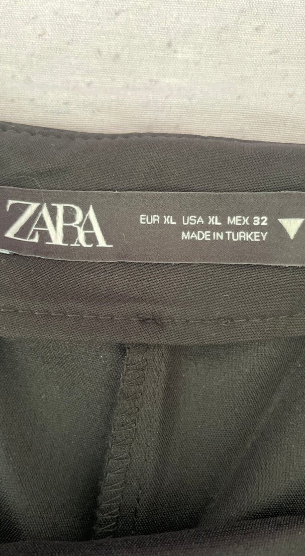 Kadın Siyah Pilili Mini Etek - Görsel 2