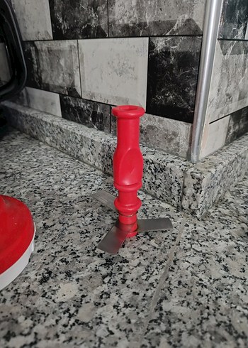 Kırmızı Blender Doğrayıcı Bıçak