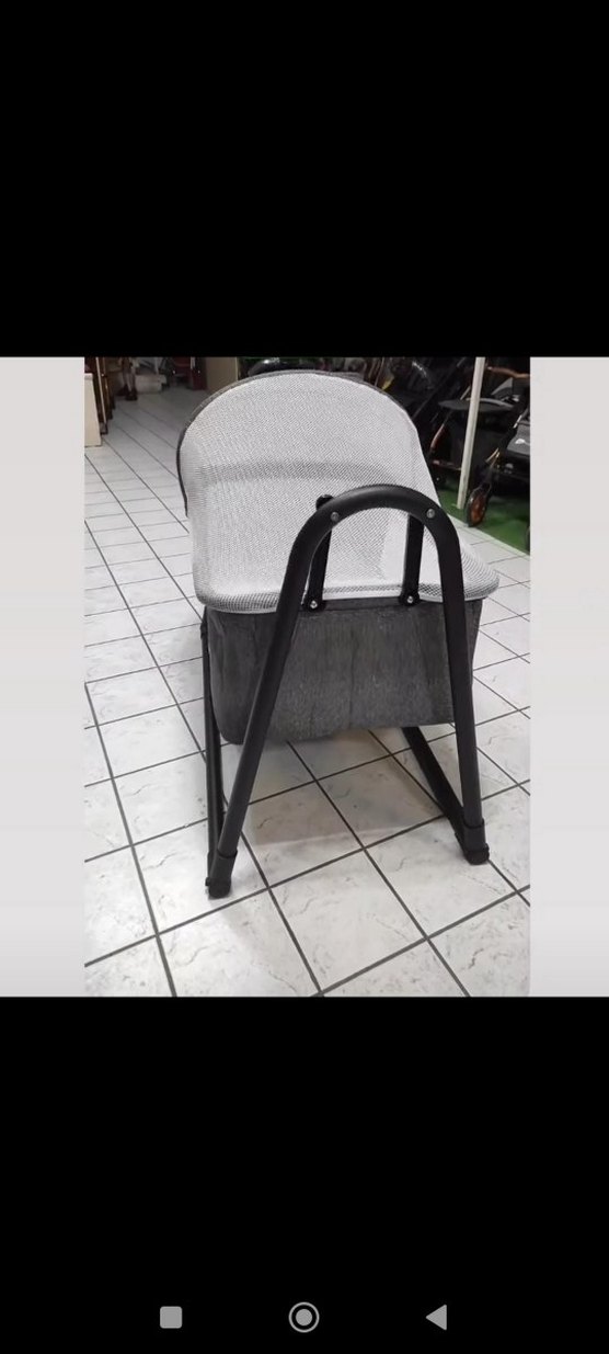 Gri Bebek Beşiği ve Sepeti - Görsel 2