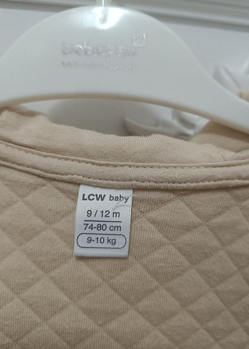 Bebek Kız Kapitone Beyaz Tulum - Görsel 4