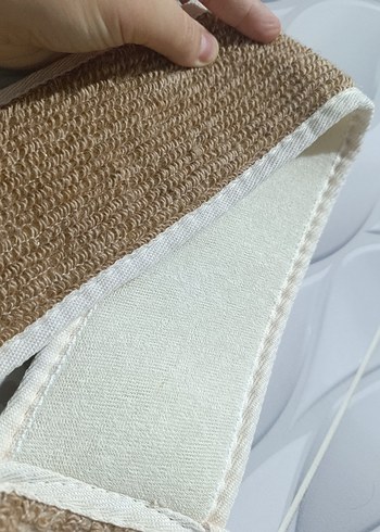 Bej Banyo Süngeri Askılı - Görsel 5