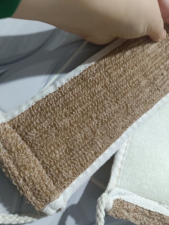 Bej Banyo Süngeri Askılı - Görsel 4