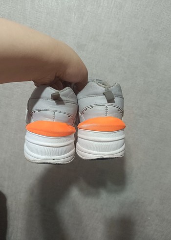 Gri Bağcıklı Kadın Spor Ayakkabısı - Görsel 6