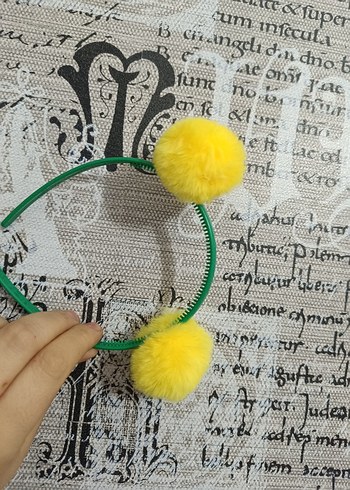 Çocuklar için renkli kurbağa detaylı taclik - Görsel 2