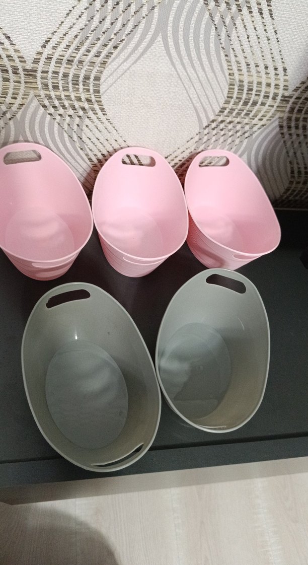 Pastel Pembe Sepet Seti - Görsel 5