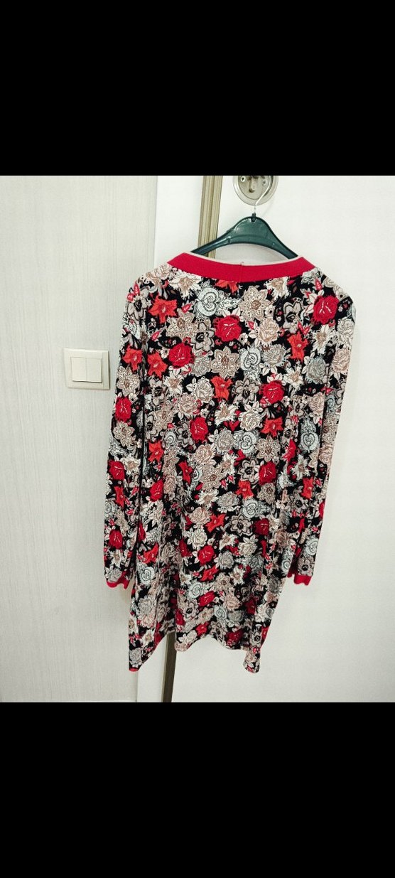 Kadın Bohem Dantel Detaylı Midi Kimono - Görsel 2