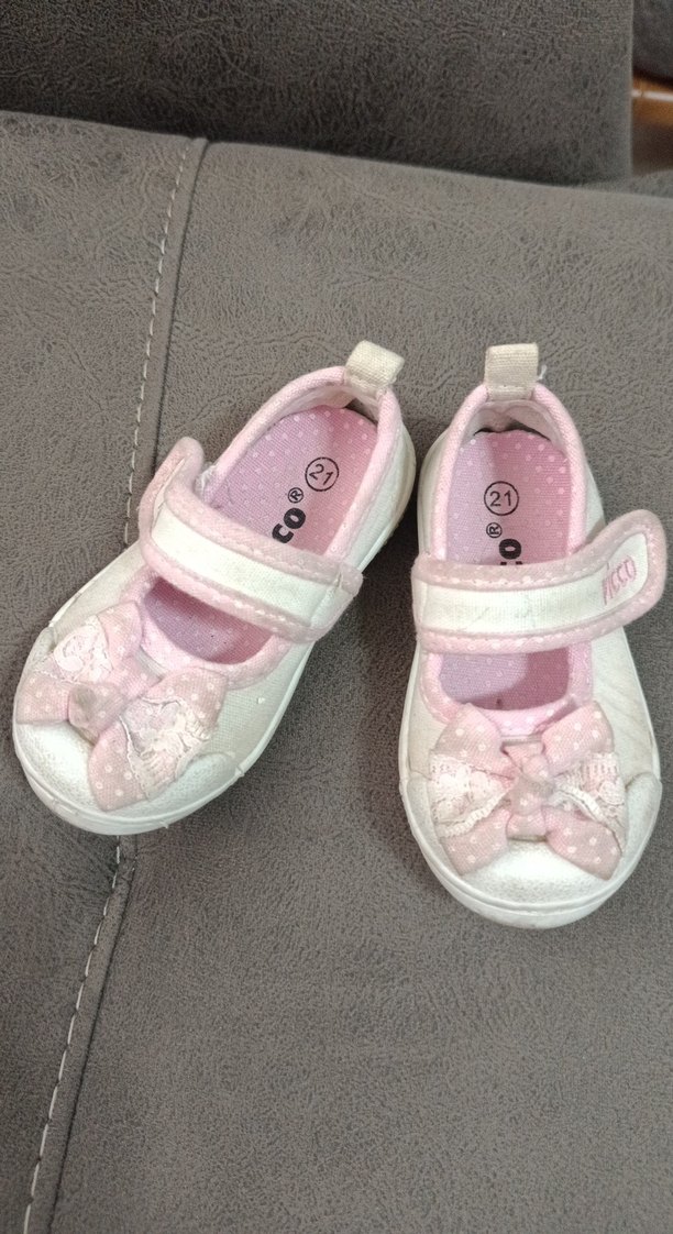 Pembe İlk Adım Kız Çocuk Ayakkabısı Fiyonklu - Görsel 5