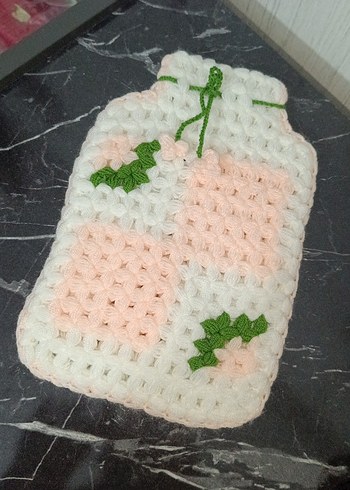 Pastel Renkli Örgü Banyo Süngeri - Görsel 2