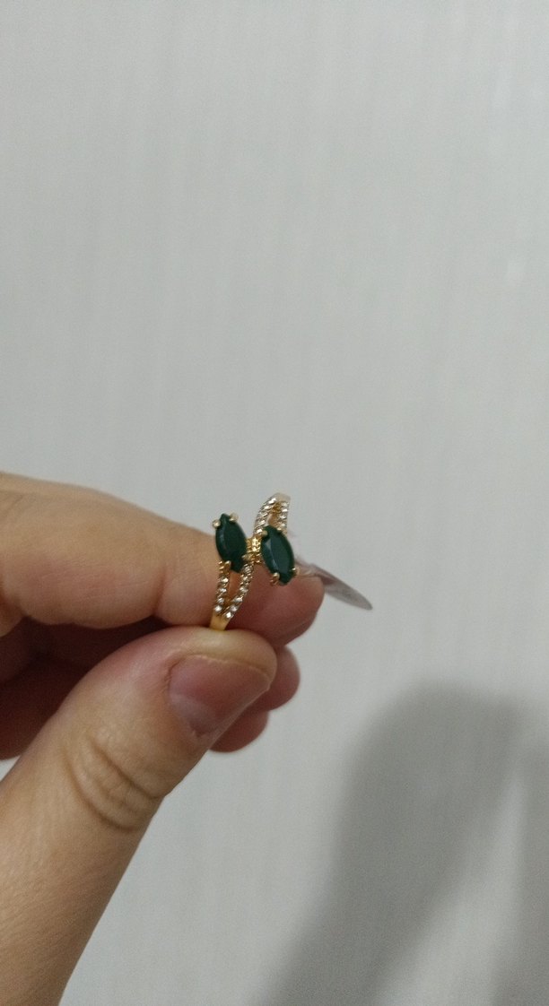 Yılan Desenli Pullu Altın Kadın Yüzük - Görsel 4