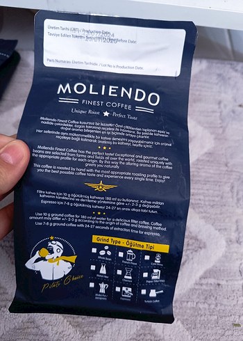 Moliendo Dark Coffee Blend 250 g Kahve - Görsel 2