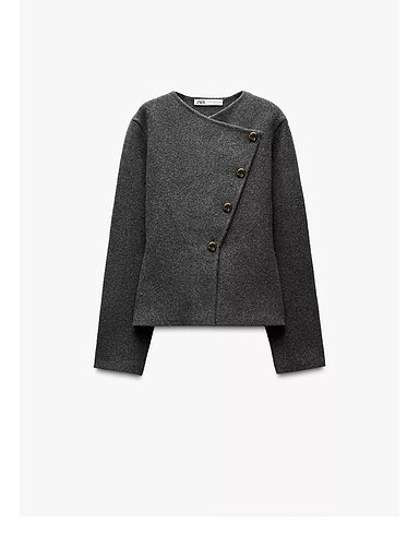 Zara gold düğmeli hırka