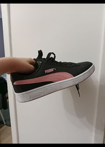 Puma Kadın Siyah Pembe Spor Ayakkabı