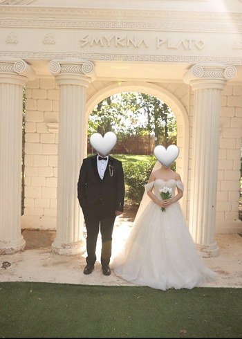 Straplez Midi Bohem Gelinlik - Görsel 9