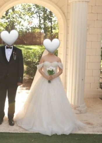 Straplez Midi Bohem Gelinlik - Görsel 6