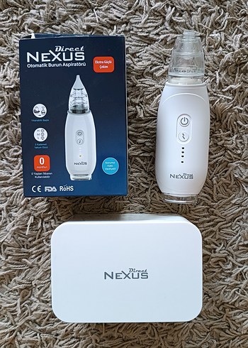 Nexus Otomatik Burun Aspiratörü Beyaz