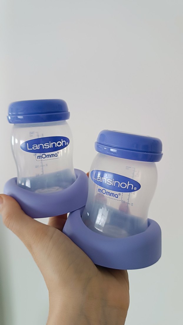 Lansinoh Çiftli Elektrikli Göğüs Pompası Mavi - Görsel 3