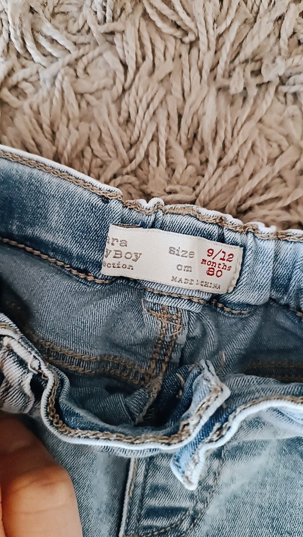 Zara Jean Pantalon 9-12ay - Görsel 2