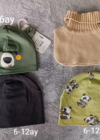 Erkek Çocuk Triko Bere ve Boyunluk Seti - Görsel 2