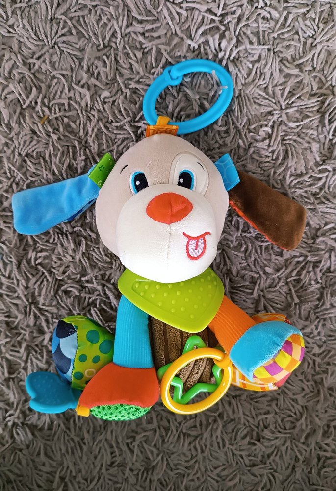 Renkli Diş Kaşıyıcı ve Çıngırak Seti - Görsel 2