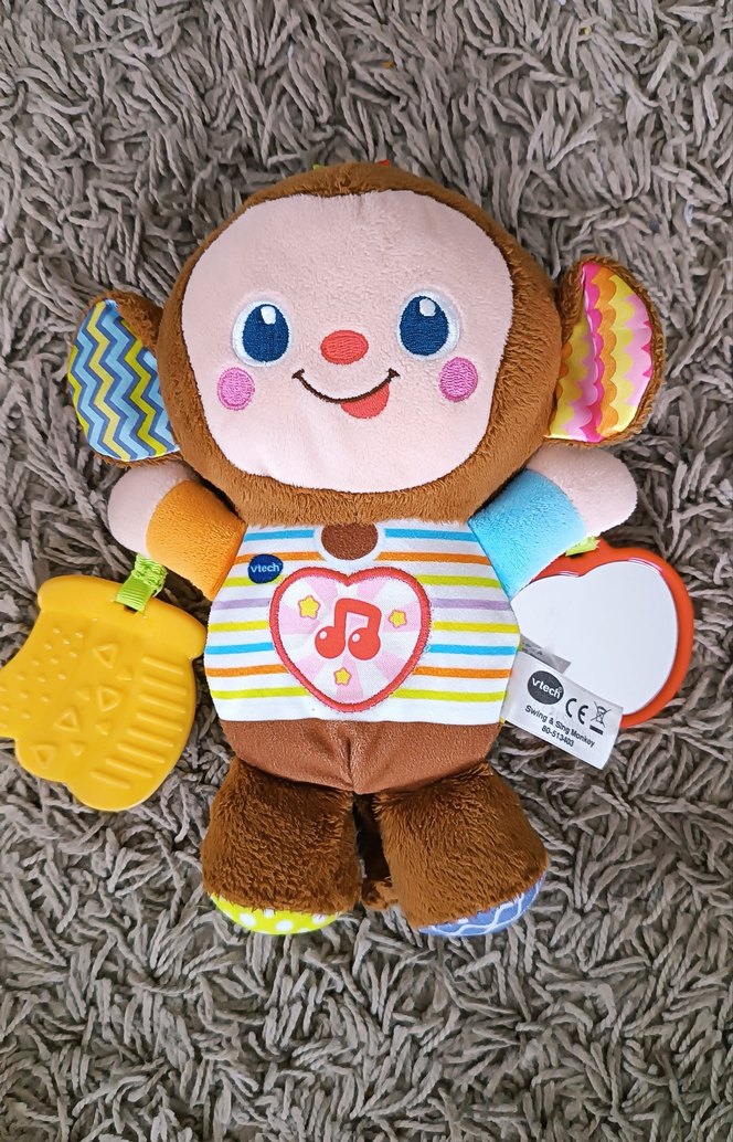 Renkli Diş Kaşıyıcı ve Çıngırak Seti - Görsel 3