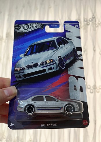 Hot Wheels 2001 BMW M5 Gri Oyuncak Araba