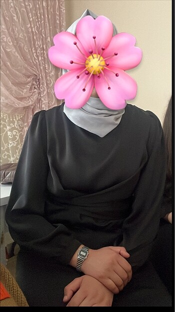 Saten elbise