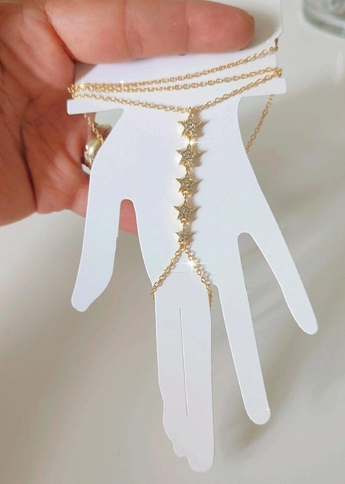 Çelik Zirkon Taşlı Şahmeran Bileklik - Görsel 2