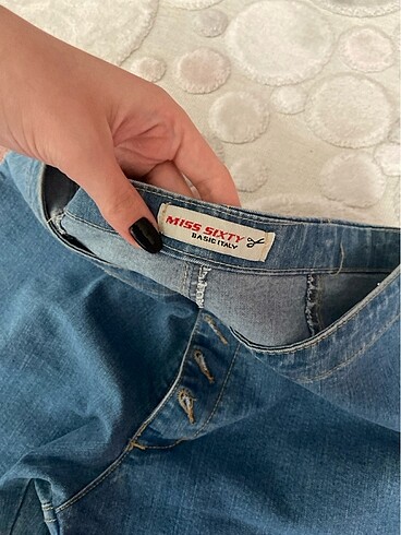 38 Beden Düşük Bel Vintage Kot