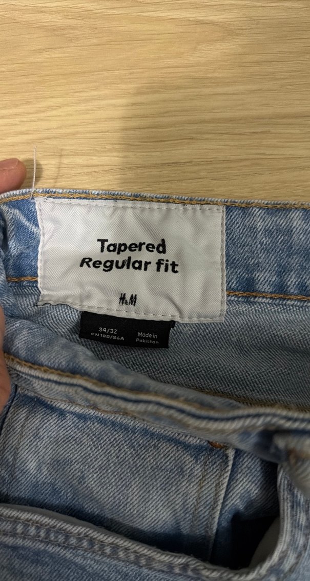 Erkek Açık Mavi Normal Kesim Kot Pantolon - Görsel 2