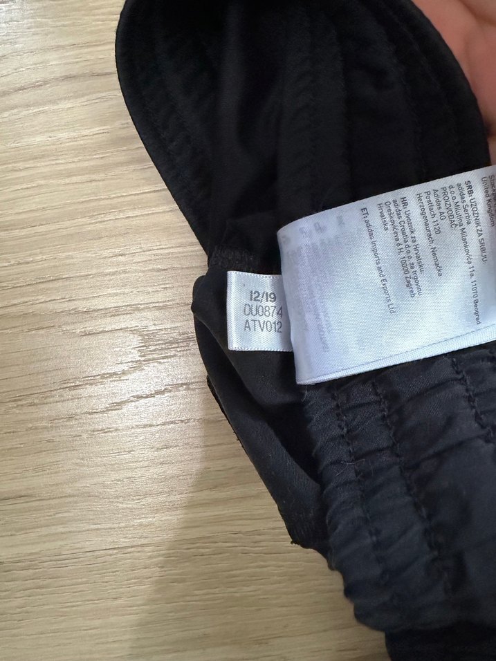 Erkek Siyah Adidas Spor Şortu - Görsel 4