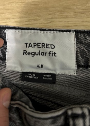 Erkek Gri Normal Kesim Kot Pantolon - Görsel 2