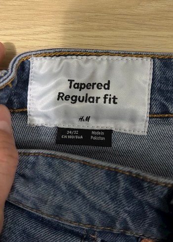 Erkek Lacivert Normal Kesim Kot Pantolon - Görsel 2