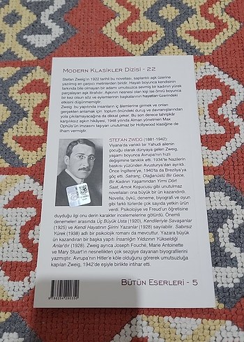 Bilinmeyen Bir Kadının Mektubu - Stefan Zweig - Görsel 2