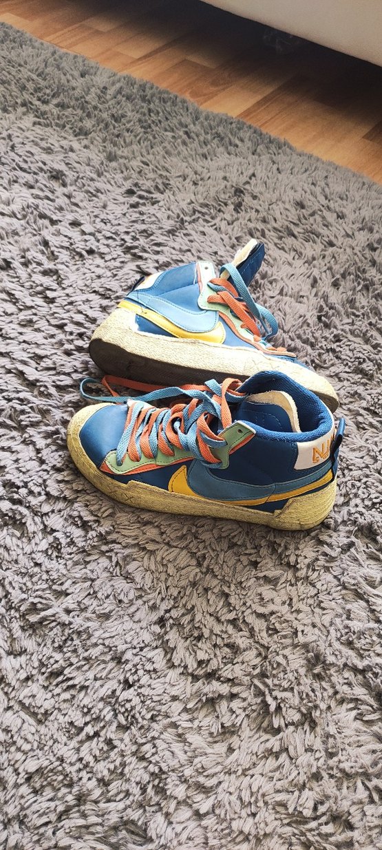 Nike Renkli Bağcıklı ve Universel  Ayakkabı - Görsel 3