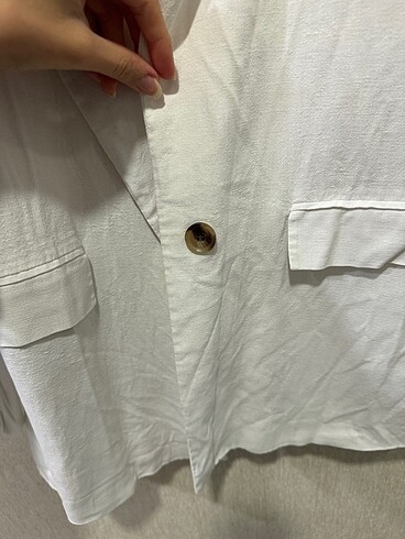 38 Beden beyaz Renk Blazer