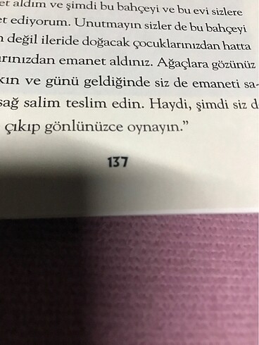  Beden Zerdali dedemle bir yıl kitabı 137 sayfa