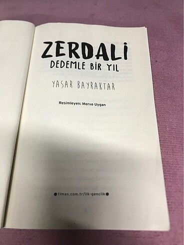  Beden Renk Zerdali dedemle bir yıl kitabı 137 sayfa
