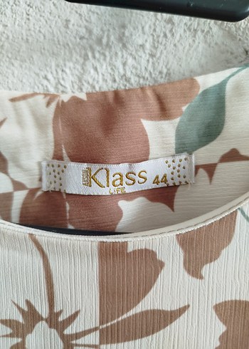 Bej Bohem Uzun Kollu Salaş Elbise - Görsel 3